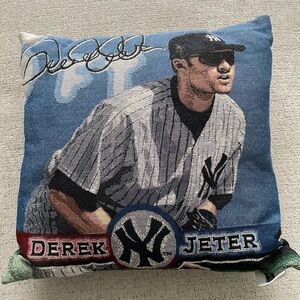 Derek Jeter Yankee pillow
